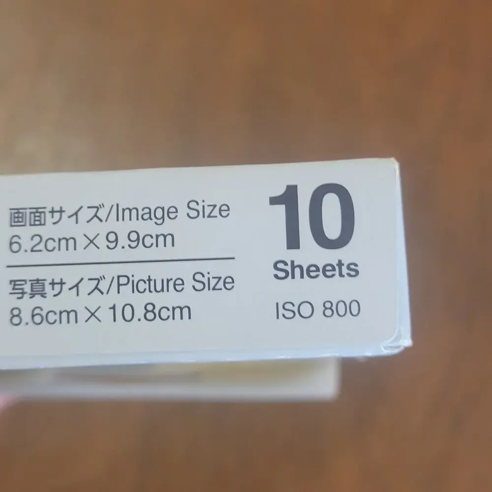 Fujifilm Instax Mini Monochrome Instant Film 10 Sheets New, sealed